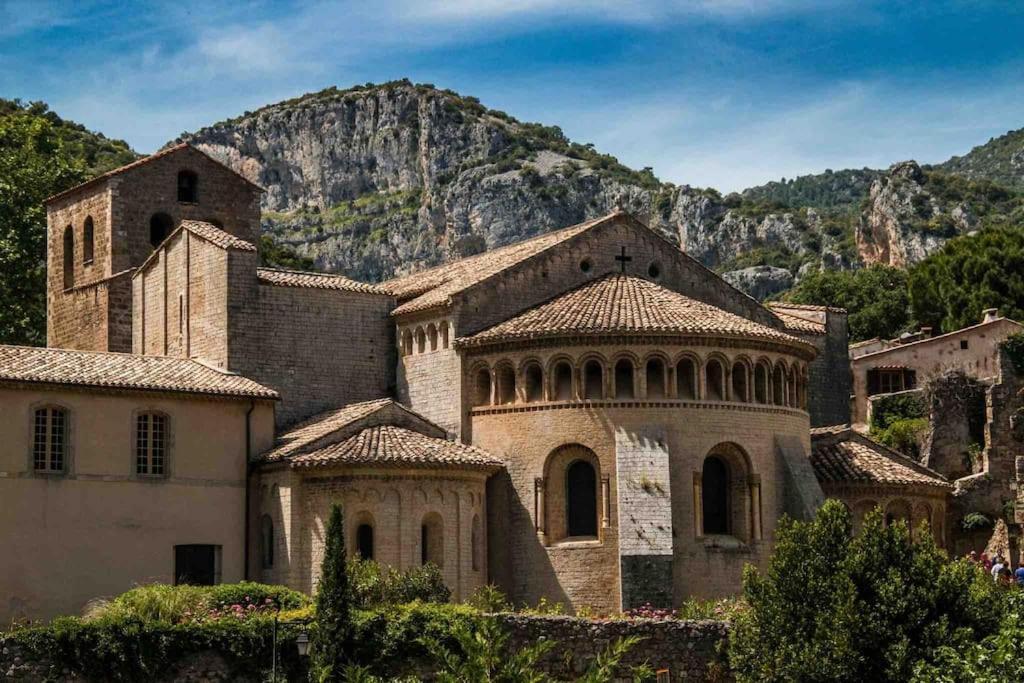 Maison Avec Exterieur Proche Saint Guilhem Le Desert エクステリア 写真